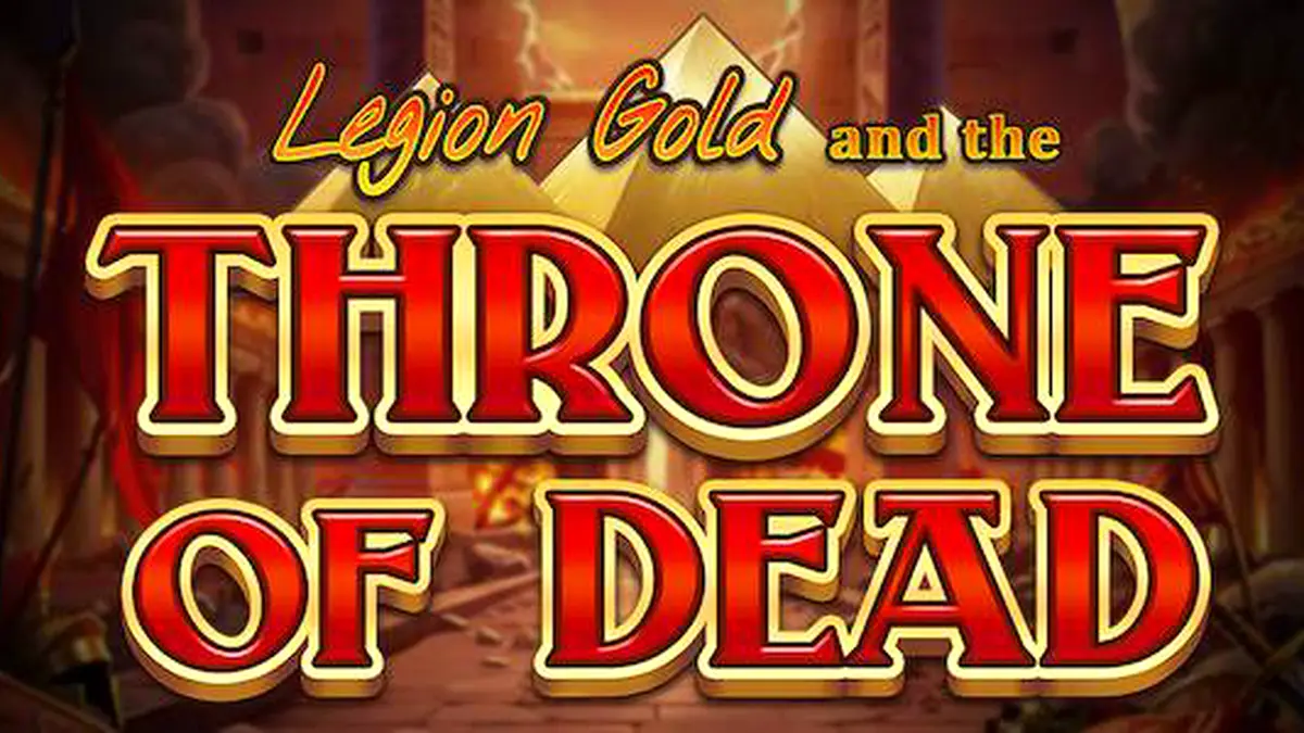 Tampilan visual slot Legion Gold and the Throne of Dead dengan suasana kuil gelap.
